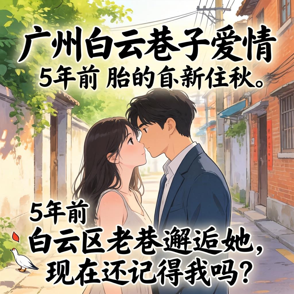 广州白云巷子爱情，5年前在白云区老巷邂逅的她，现在还记得我吗？