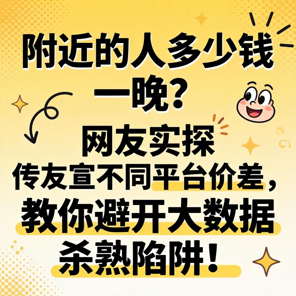 左近的人几多钱一晚？网友实探分歧平台价差，教你避开大数据杀熟陷阱！