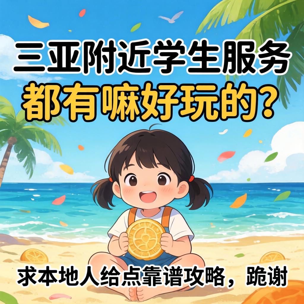 三亚周围学生效劳都有嘛好玩的？？？？？求外地人给点靠谱攻略，，跪谢！