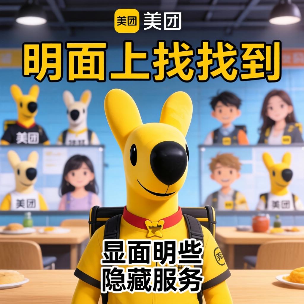 若何在美团上找到那些不显示在明面的暗藏服务？