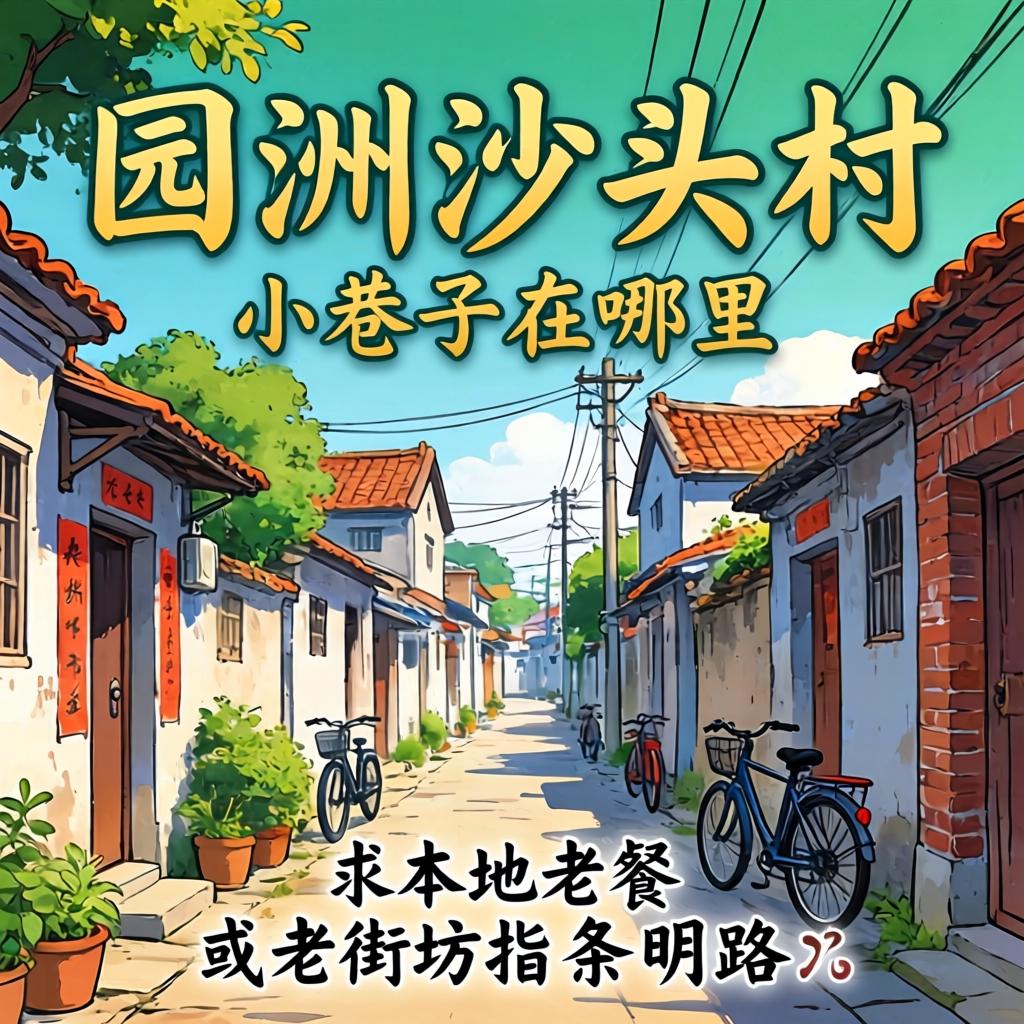 园洲沙头村幼小路在哪里？求本地老餮或老街坊指条明路！
