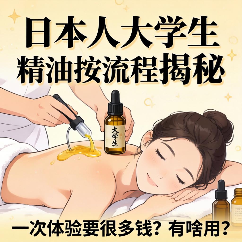 日本女大学生的精油按摩流程揭秘_一次体验要好多钱?有啥用?