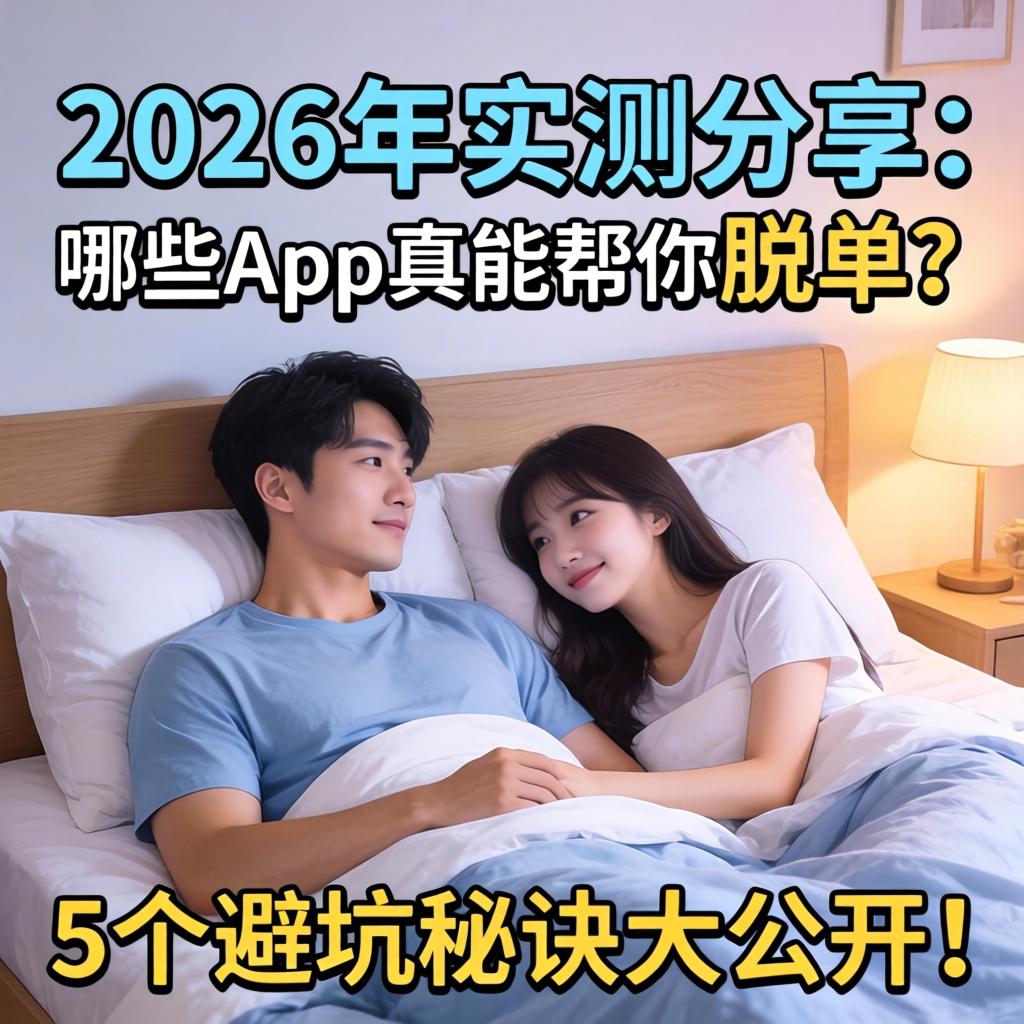 汉子和女人上床的软件，2026年实测分享：哪些App真能助你脱单？5个避坑法门大公开！