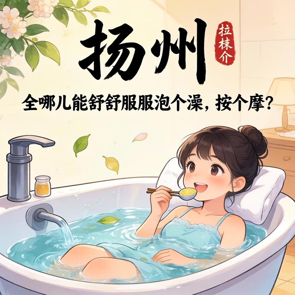 在扬州，上哪儿能舒舒服服泡个澡、按个摩？