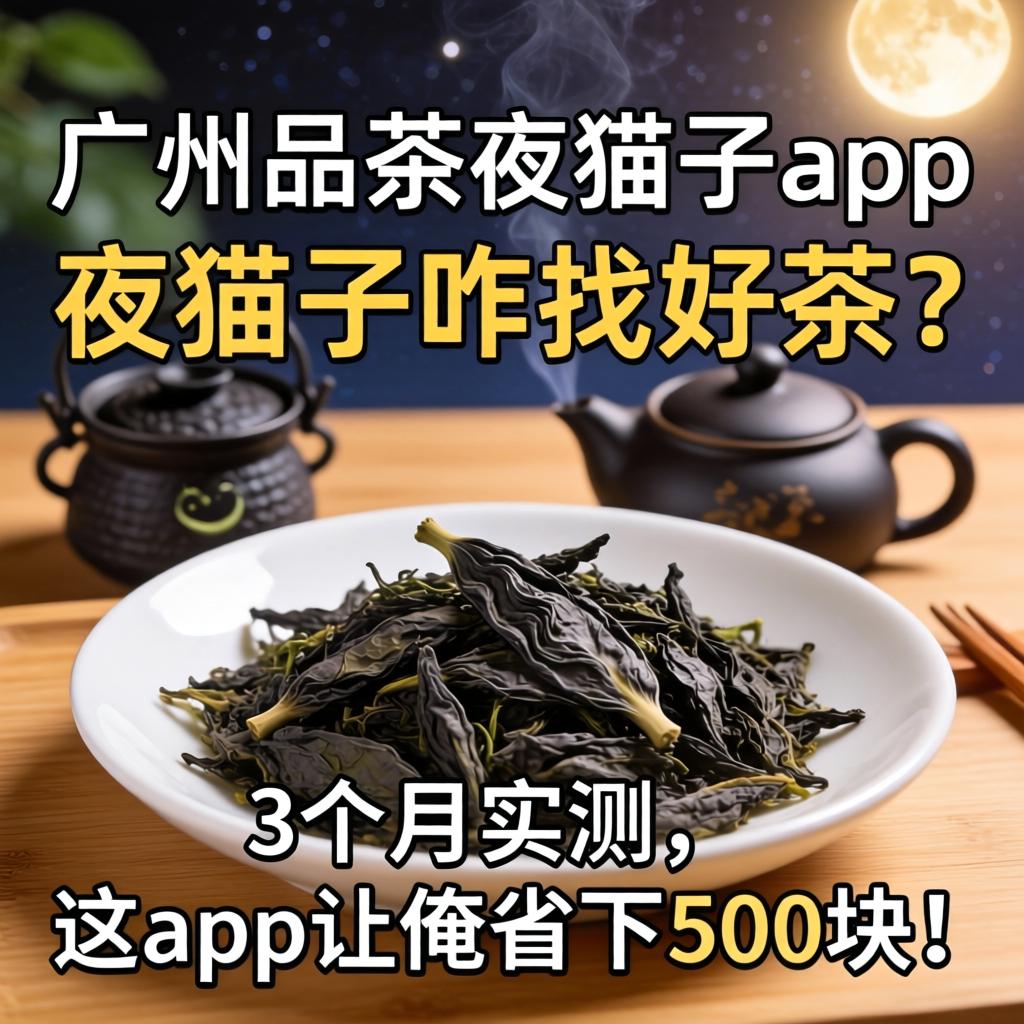 广州品茶夜猫子app，，，夜猫子咋找好茶？？3个月实测，，，这app让俺省下500块！