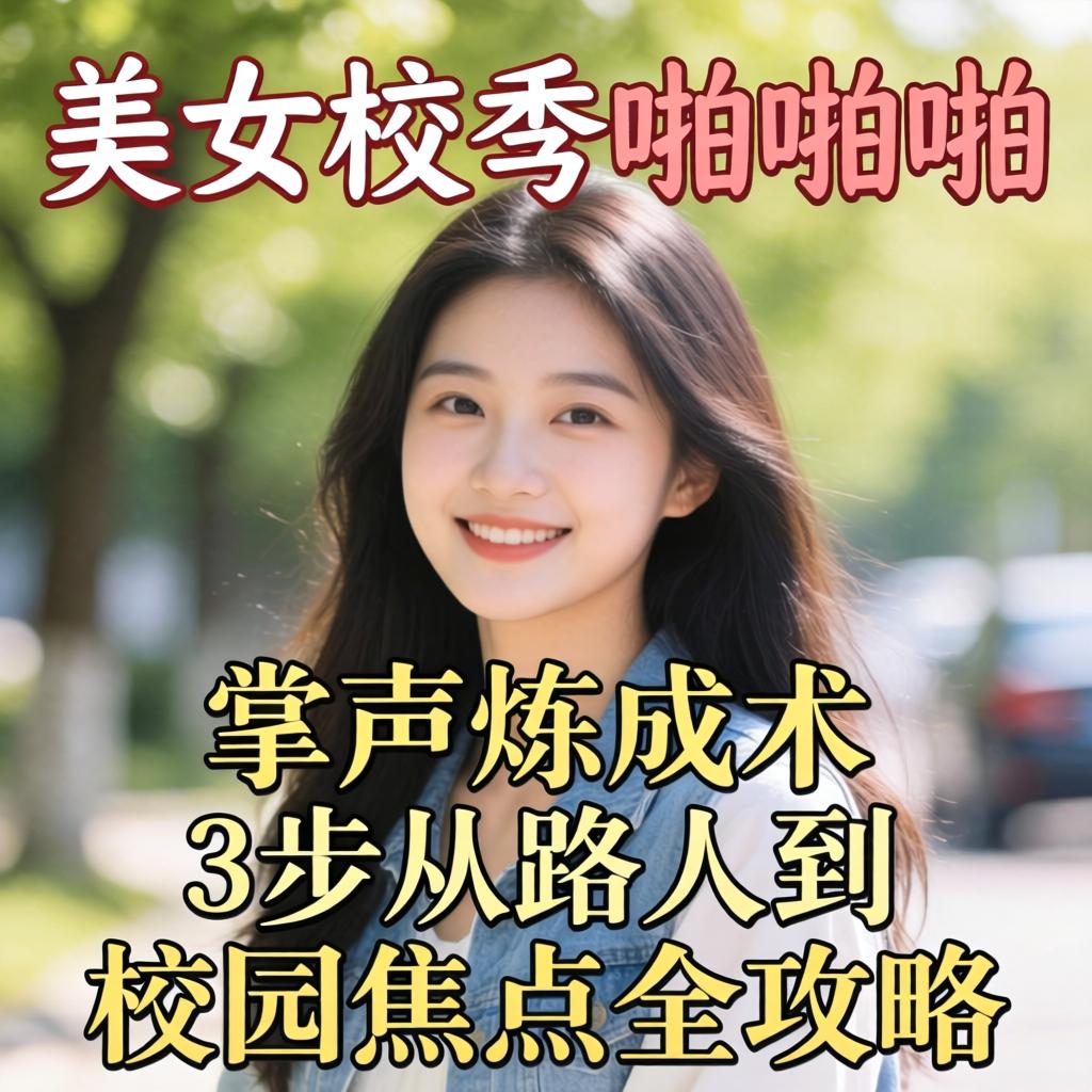 美女校花啪啪啪：掌声炼成术，3步从路人到校园焦点全攻略
