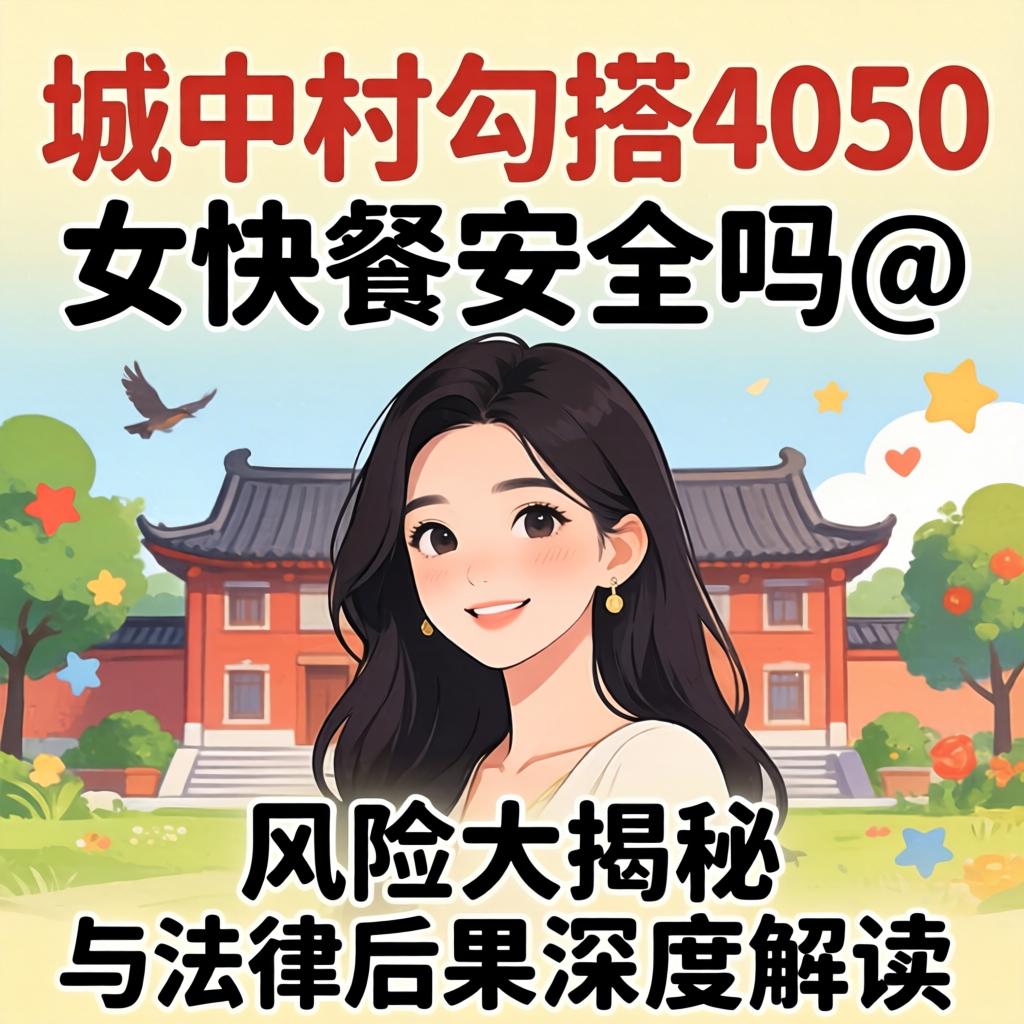 城中村勾通4050女快餐清静吗_危害大揭秘与执法效果深度解读