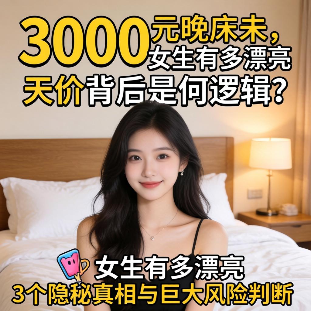 3000元一晚的女生有多漂亮，天价背后是何逻辑？3个隐秘真相与巨大风险