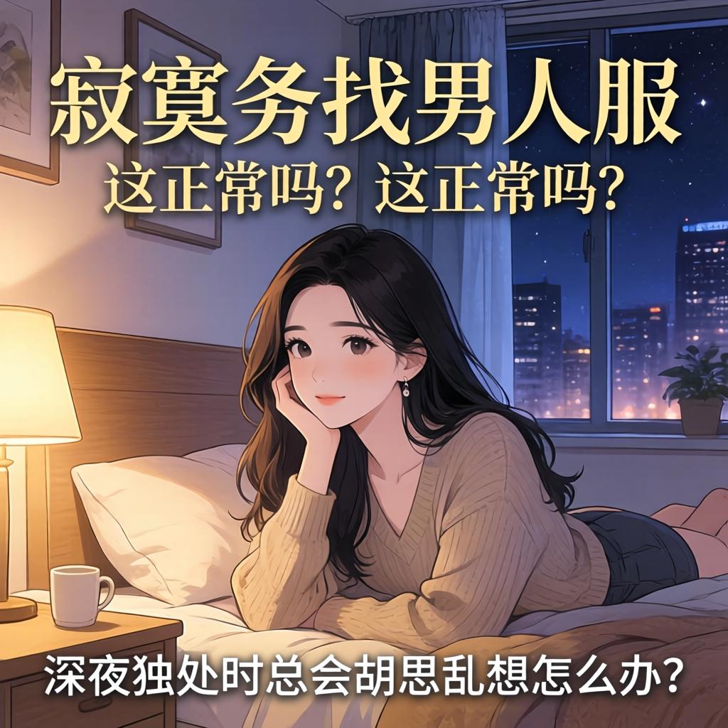 女人寂寞找男人服务，这正常吗？深夜独处时总会胡思乱想怎么办？