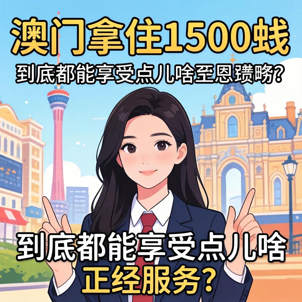 在澳门拿住1500蚊，到底都能享受点儿啥正经服务？