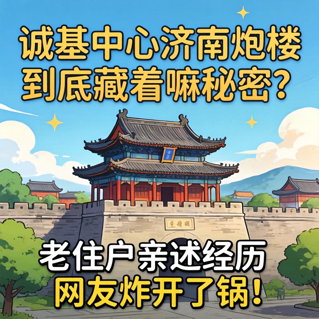 诚基中心济南炮楼到底藏着嘛秘密?老住户亲述经历,网友炸开了锅!