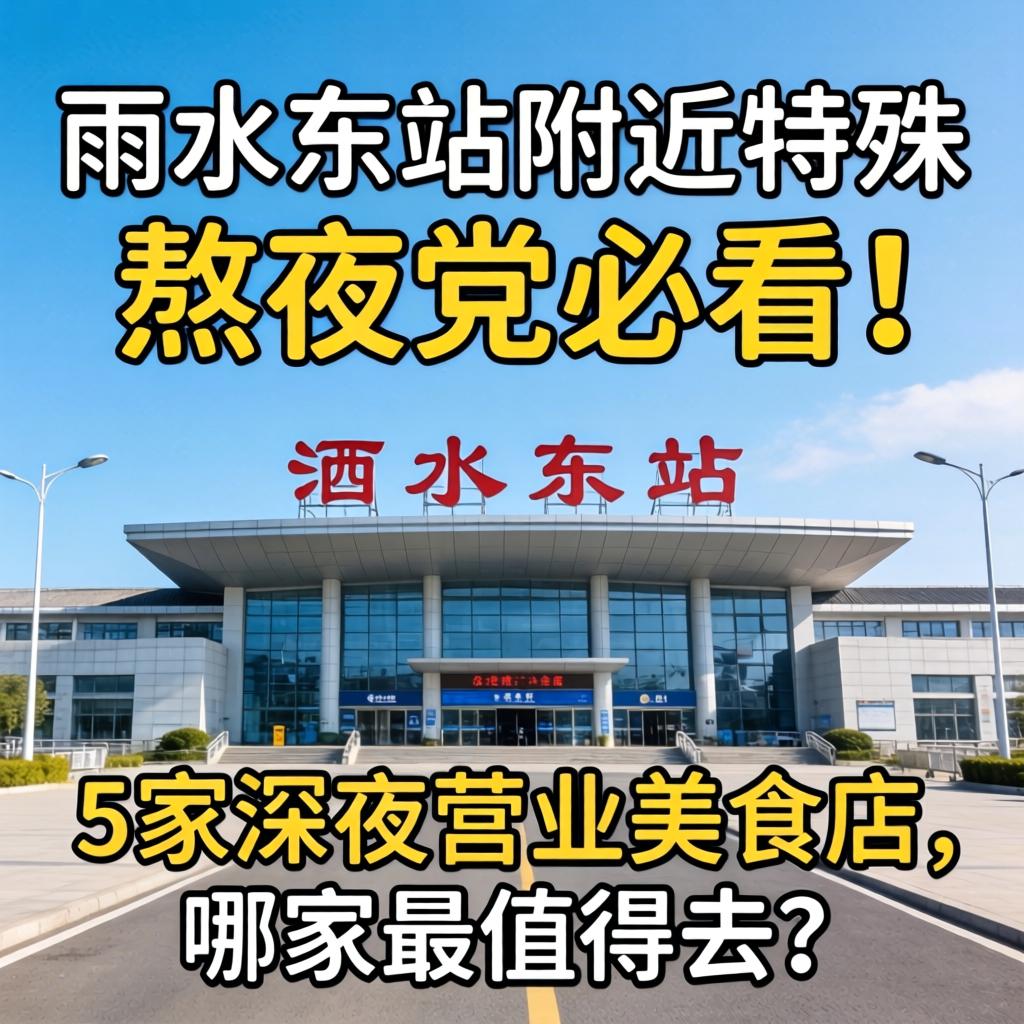 丽水东站附近特殊，熬夜党必看！5家深夜营业美食店，哪家最值得去？