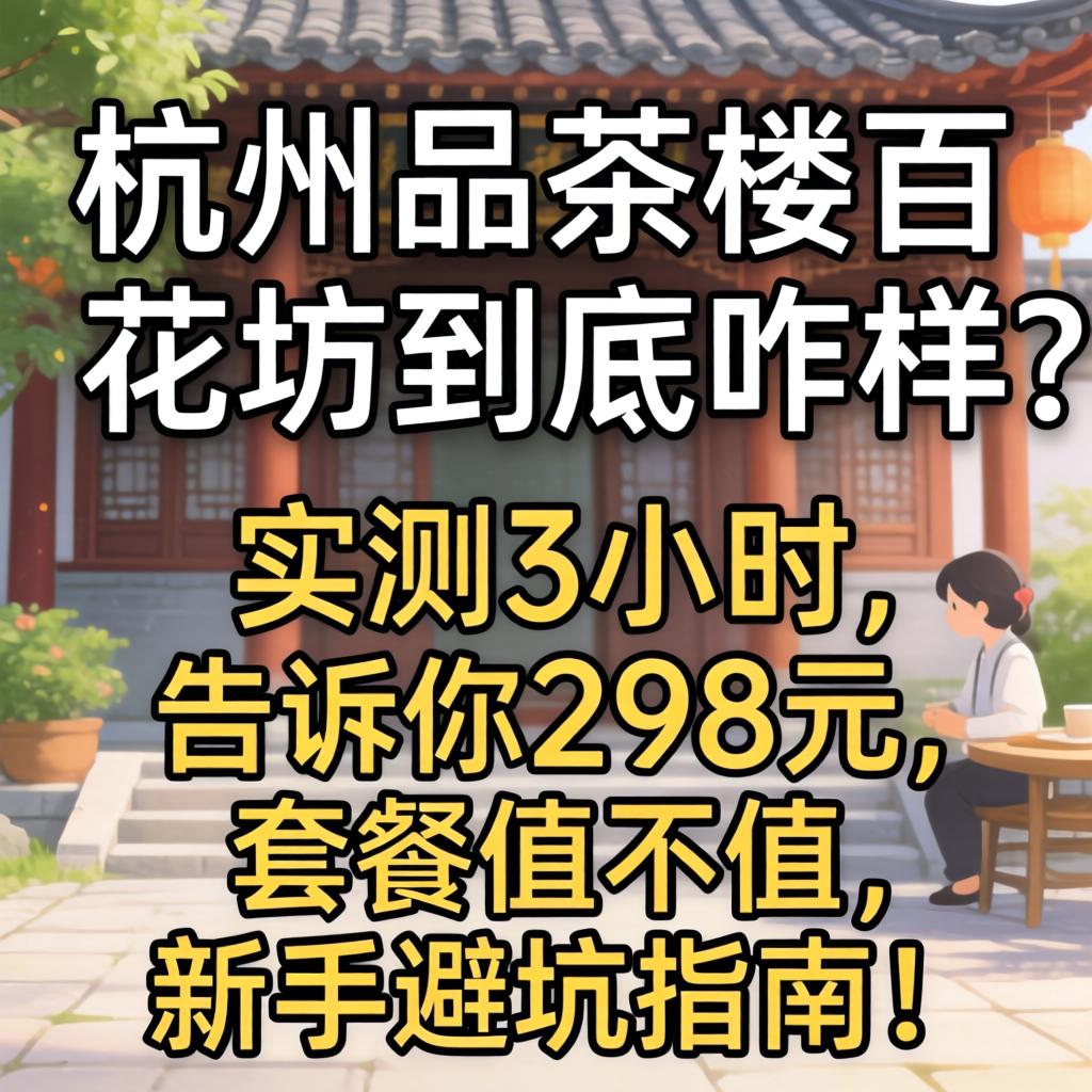 荆门品茶室百花坊到底咋样？实测3幼时，通知你298元套餐值不值，新手避坑指南！