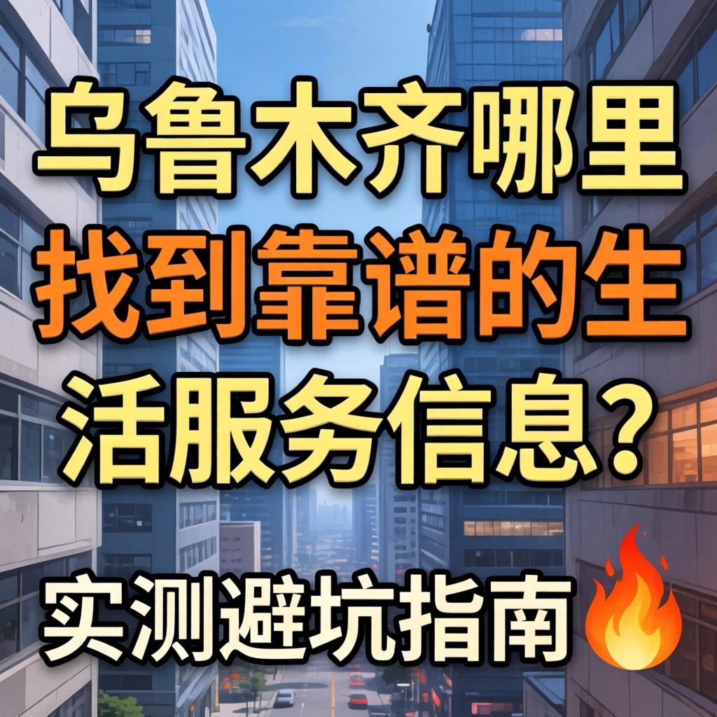 乌鲁木齐哪里能找到靠谱的生涯服务信息？实测避坑指南?