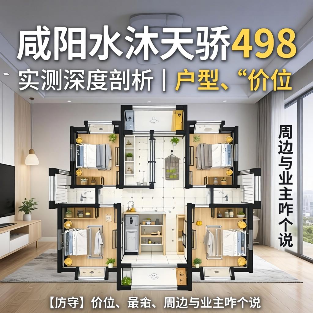 咸阳水沐天骄498_实测深度分解｜户型、价位、周边与业主咋个说