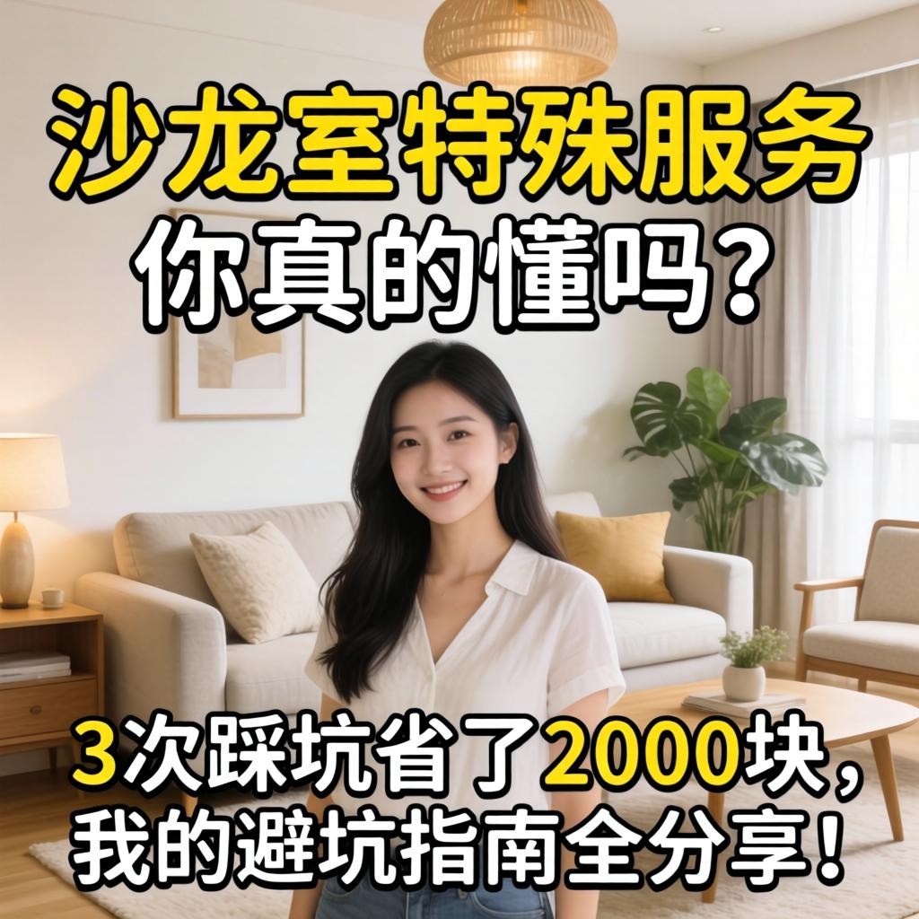 沙龙室特殊效劳，，，，你真的懂吗？？？？？3次踩坑省了2000块，，，，我的避坑指南全分享！