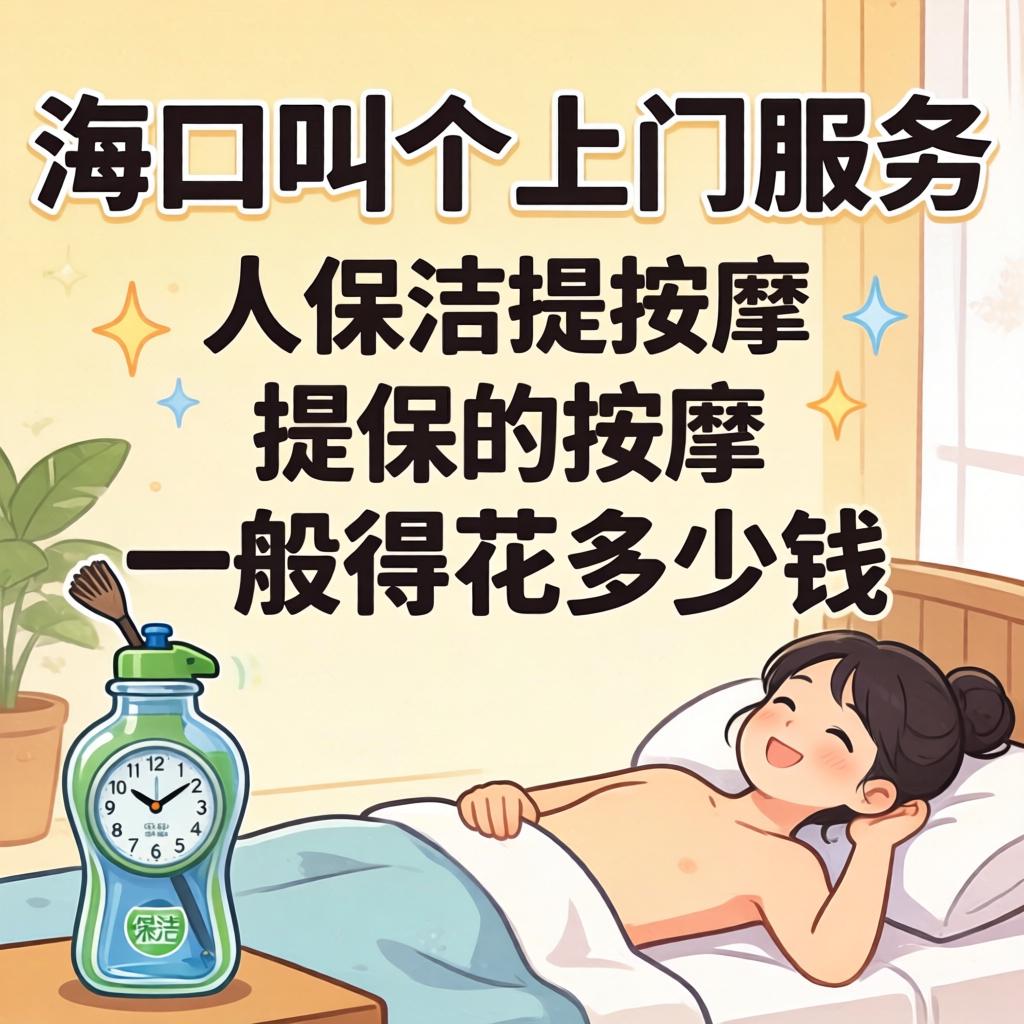 在海口叫个上门服务，从保洁到按摩，一般得花多少钱？