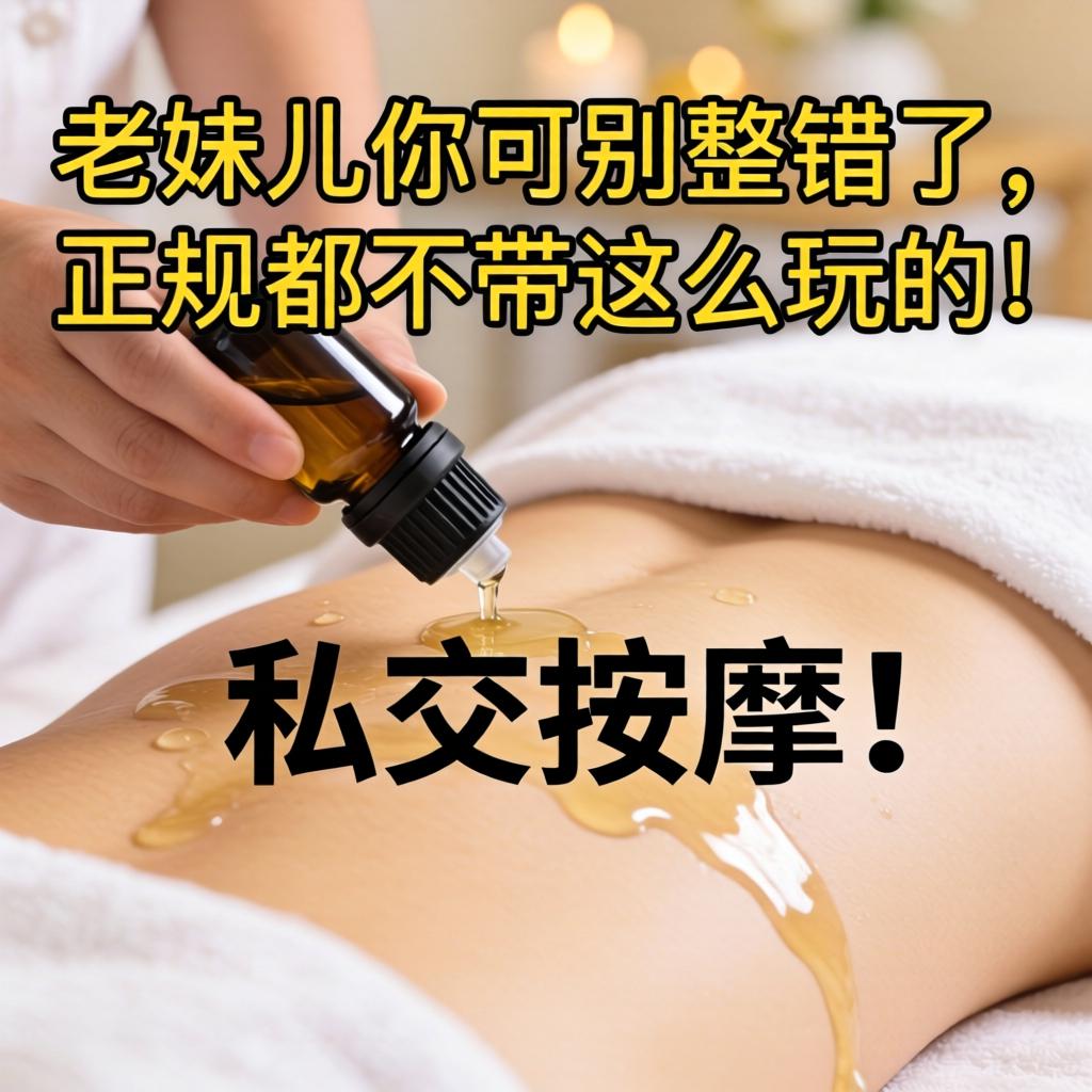 精油全身按摩包括私处按摩吗？老妹儿你可别整错了，正规的都不带这么玩的！
