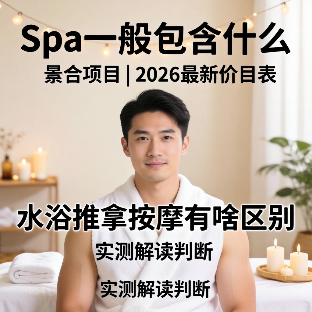 男士spa一样平常包括什么项目 | 2026最新价目表 水疗推拿推拿有啥区别 实测解读