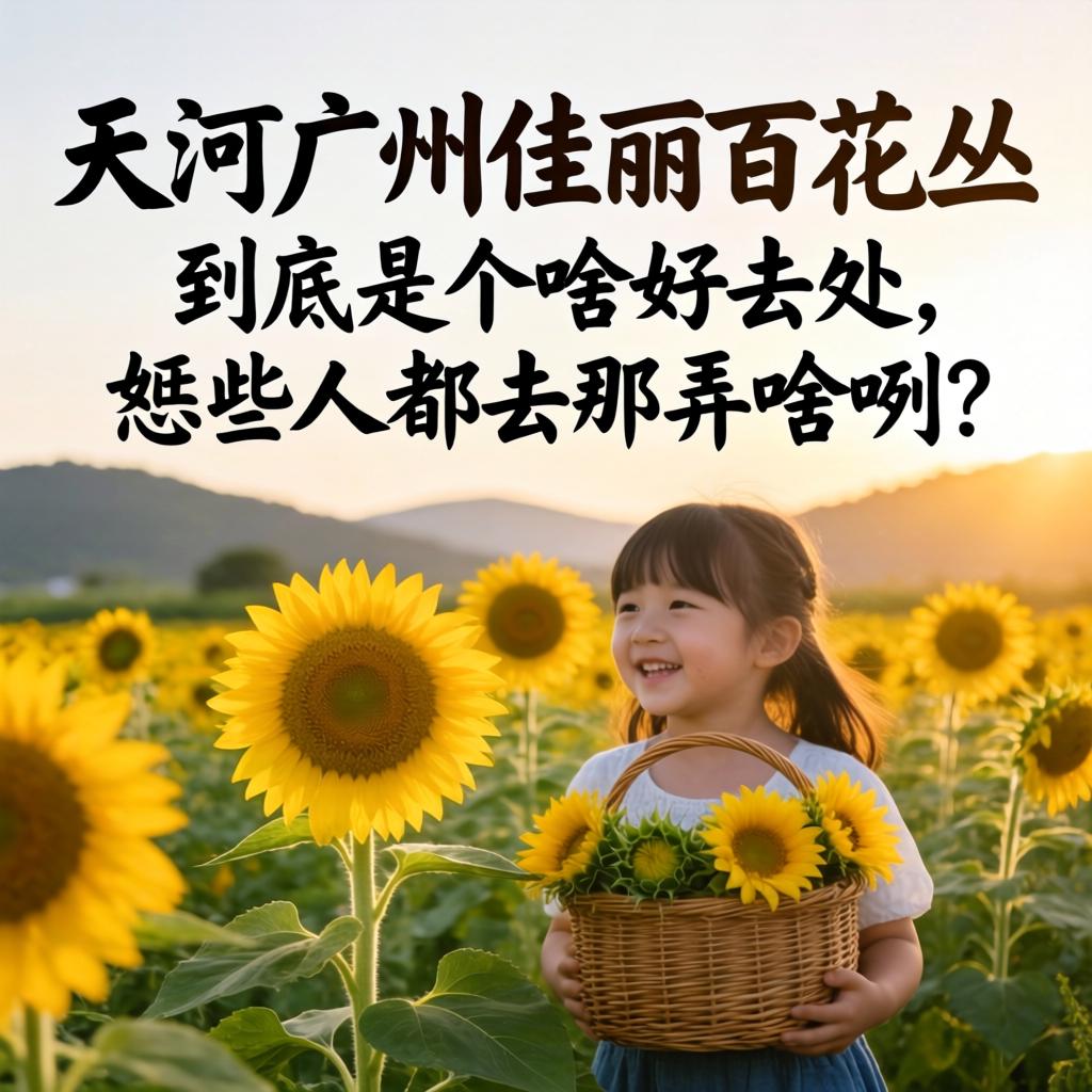 天河广州佳丽百花丛，到底是个啥好去处，恁些人都去那弄啥咧？