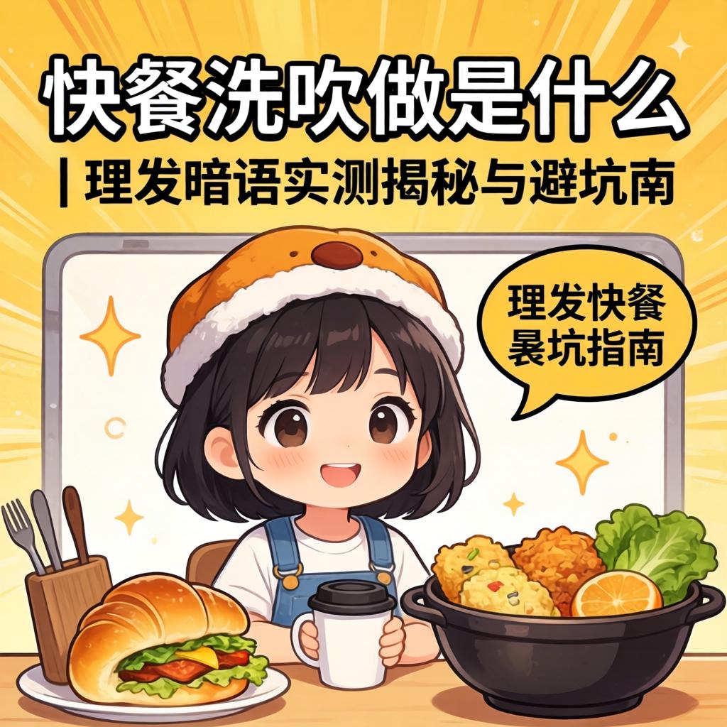 快餐的洗吹做是什么意思｜理发暗语实测揭秘与避坑指南