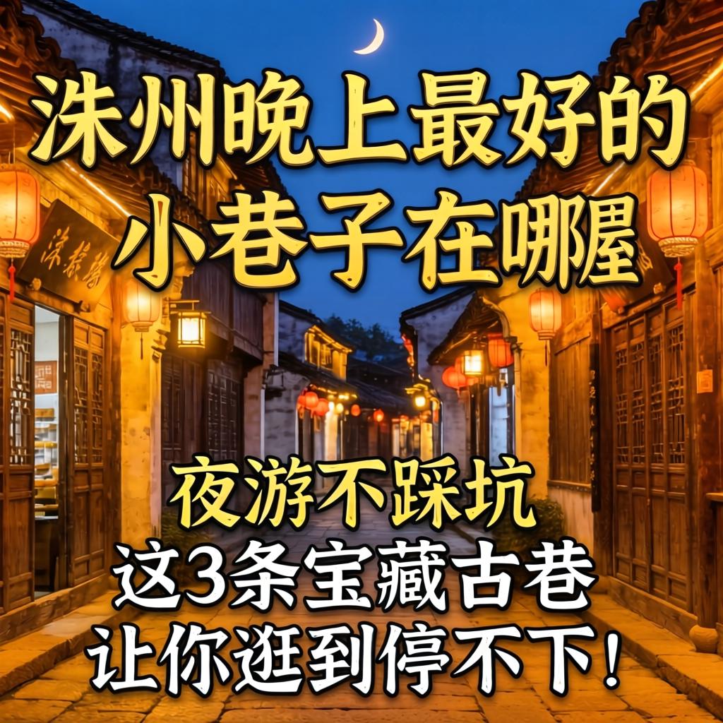 涿州晚上最好的小巷子在哪？夜游不踩坑，这3条宝藏古巷让你逛到停不下！