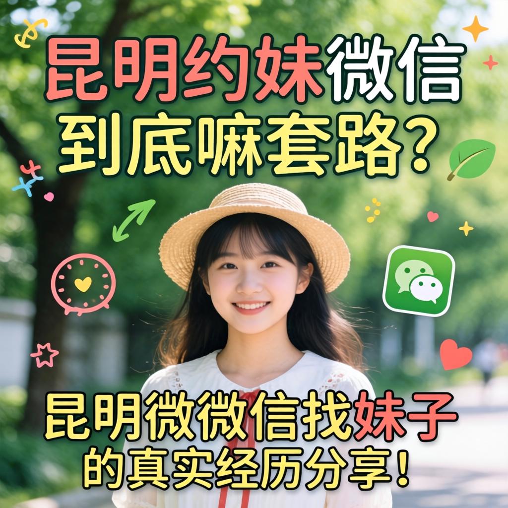 昆明约妹微信到底嘛套路？在昆明用微信找妹子的真实经历分享