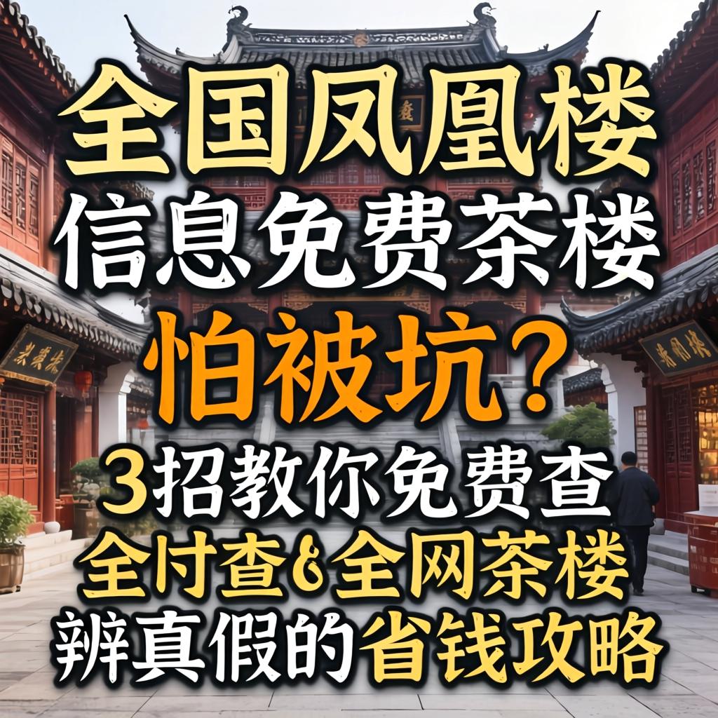全国凤凰楼信息免费茶楼,怕被坑?3招教你免费查全网茶楼、辨真假的省钱攻略