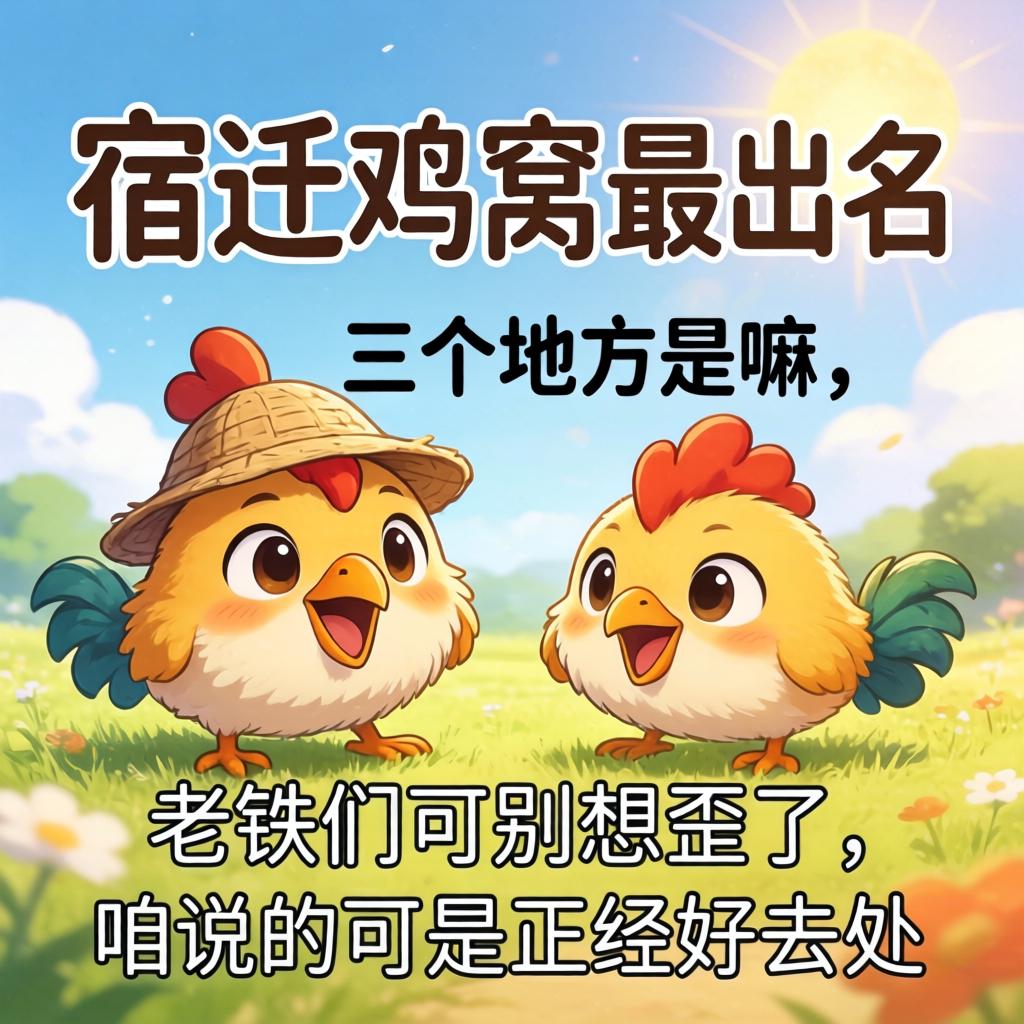 宿迁鸡窝最出名的三个地方是嘛?老铁们可别想歪了,咱说的可是正经好去处!