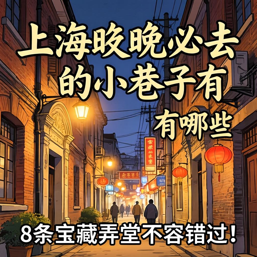 上海晚上必去的小巷子有哪些？这8条宝藏弄堂不容错过！