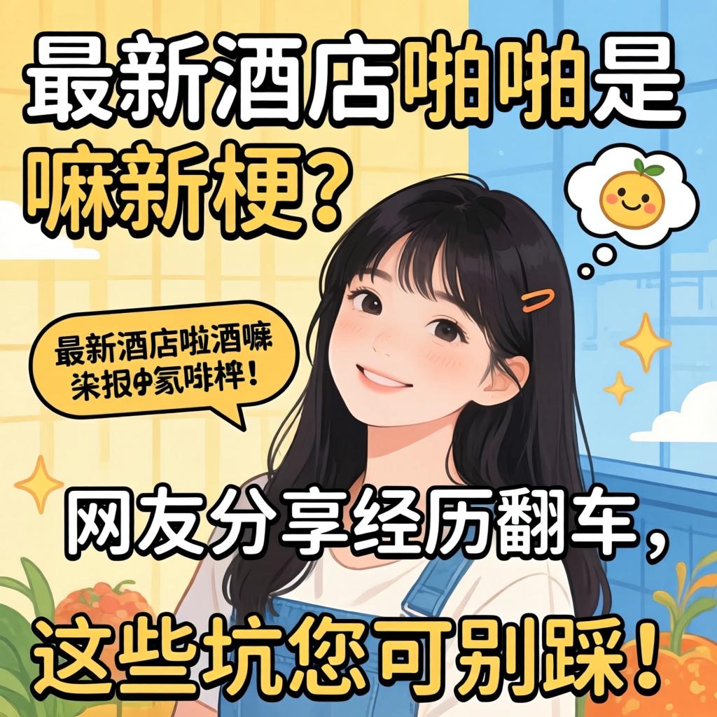 最新酒店啪啪是嘛新梗？网友分享经历翻车，这些坑您可别踩！