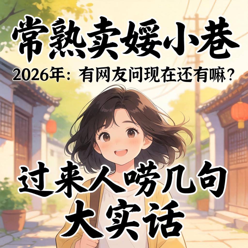 常熟卖婬幼巷2026年：有网友问此刻还有嘛？作为过来人唠几句大真话