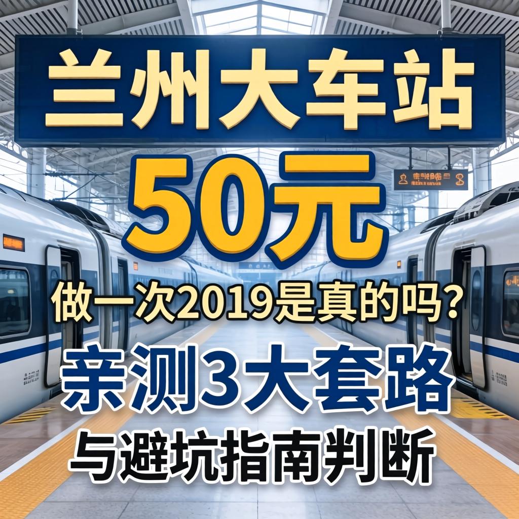 兰州火车站50元做一次2019是真的吗？亲测3大套路与避坑指南