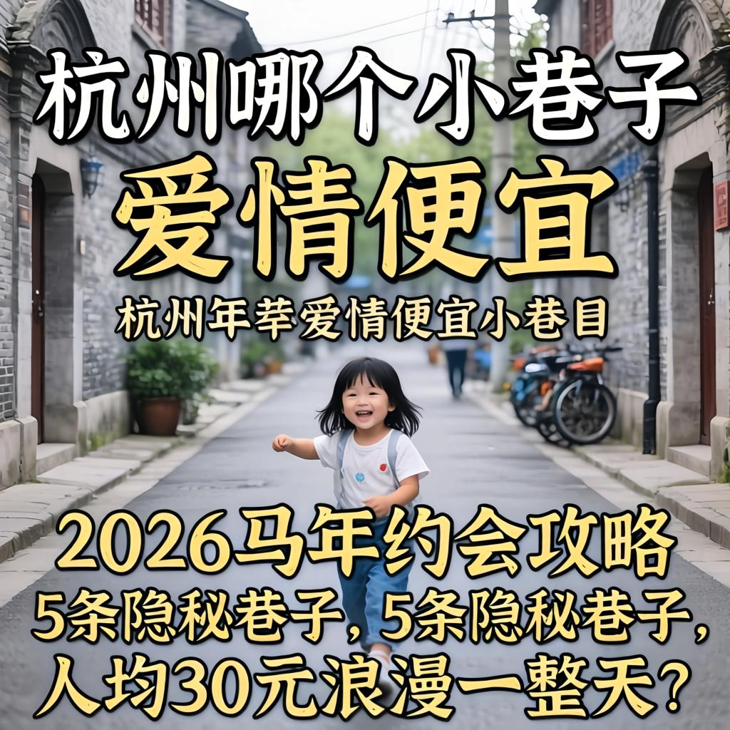 杭州哪个小巷子爱情便宜，2026马年约会攻略：5条隐秘巷子，人均30元浪漫一整天？