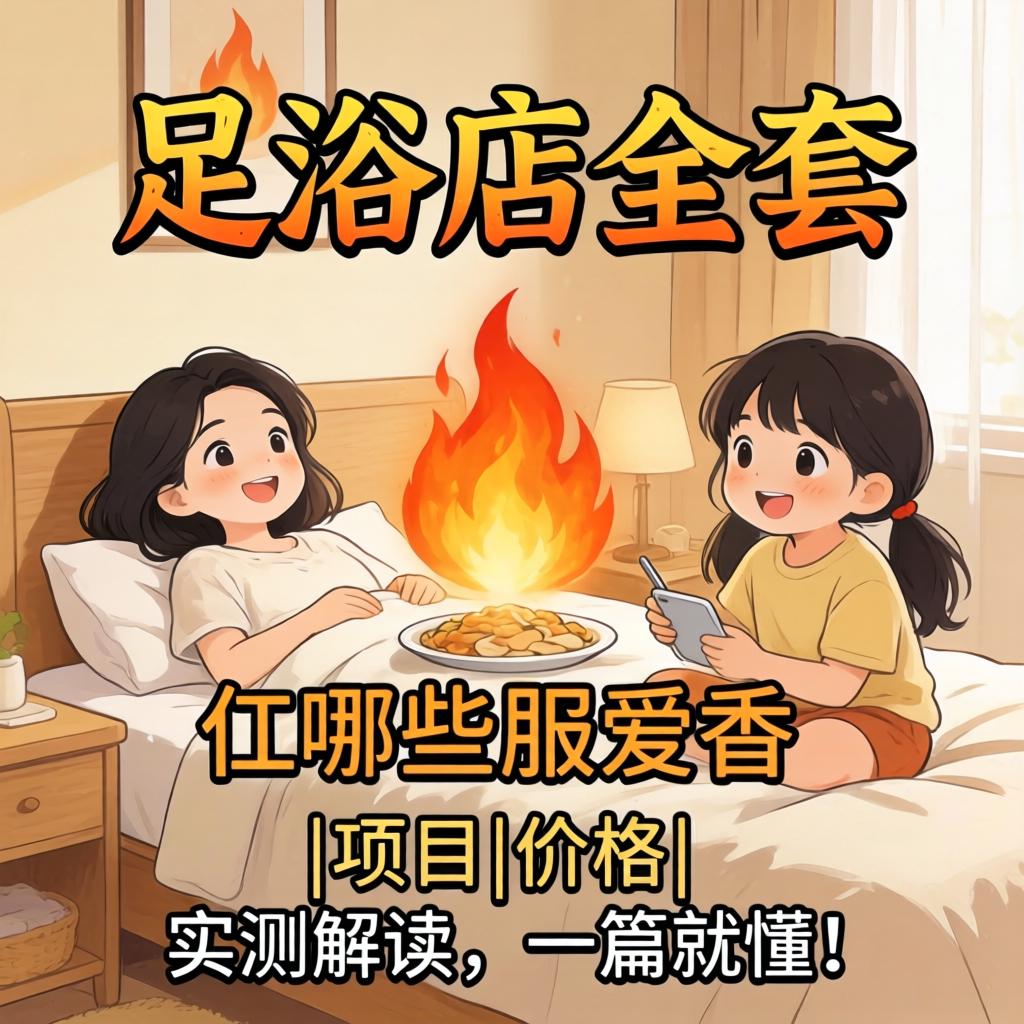 足浴店全套包括哪些服务?| 项目|价格|实测解读,一篇就懂!