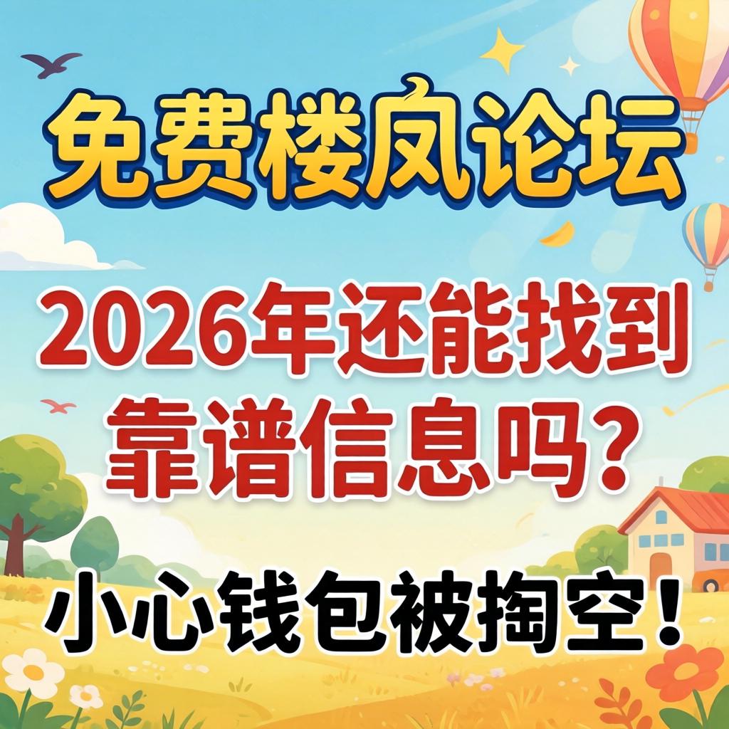 免费楼凤论坛，2026年还能找到靠谱信息吗？小心钱包被掏空！