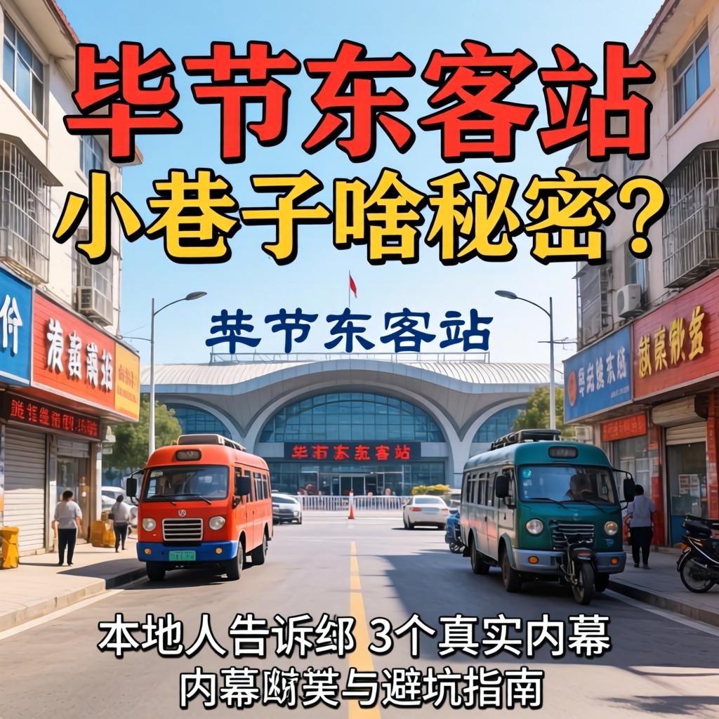 毕节东客站小巷子有啥秘密？本地人告诉你3个真实内幕与避坑指南