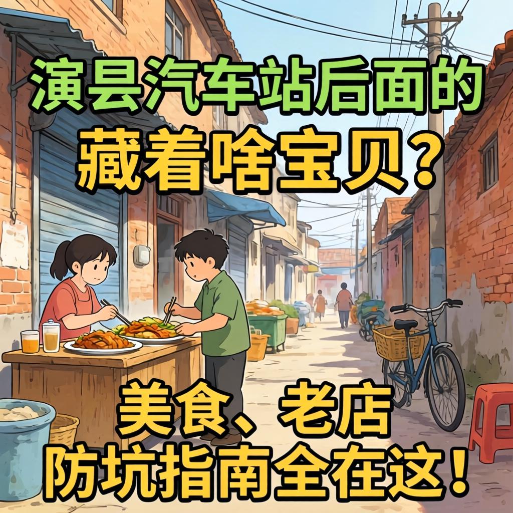 潢川汽车站后面的巷子，藏着啥宝贝？美食、老店、防坑指南全在这！