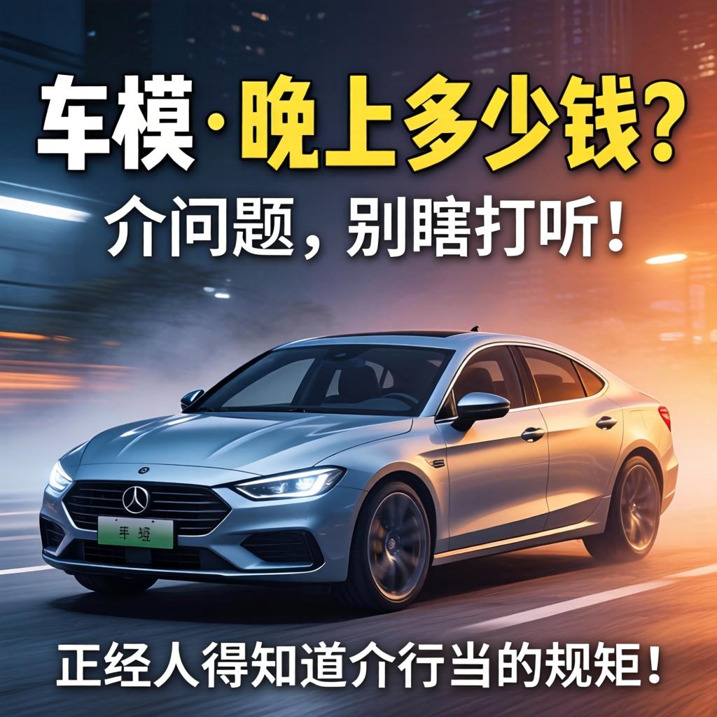 车模一晚上多少钱？介问题可别瞎打听，正经人得知道介行当的规矩！