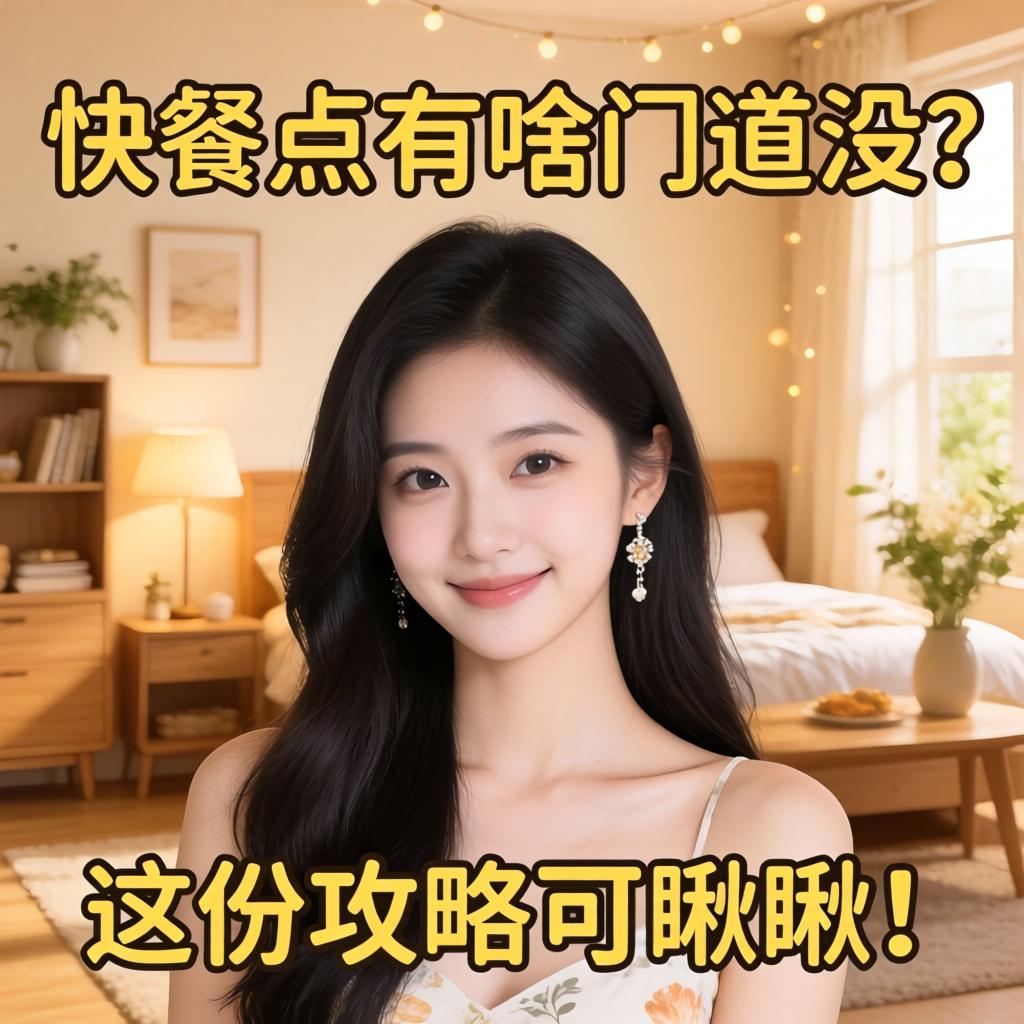 快餐点美女有啥蹊炯？这份攻略可瞅瞅！