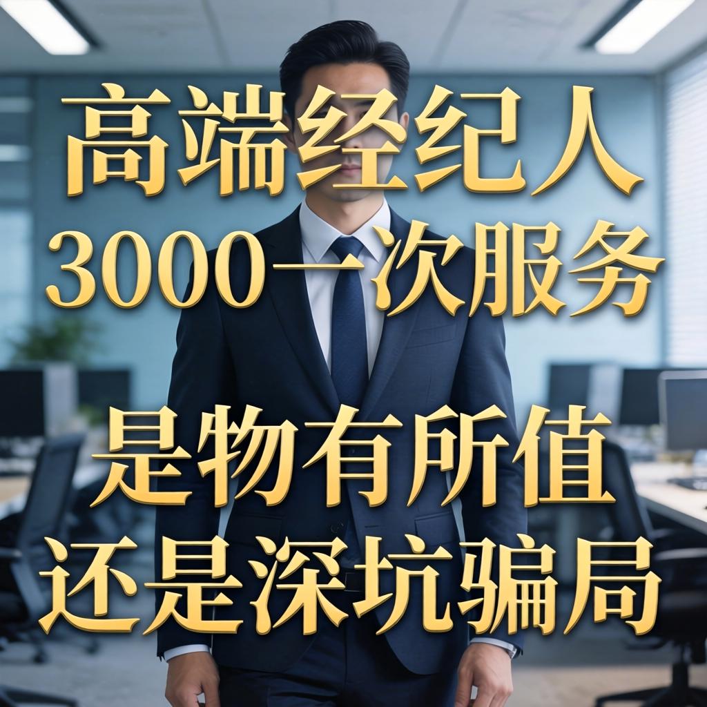 高端经纪人3000一次效劳，，，，是物有所值照旧深坑圈套？？？？