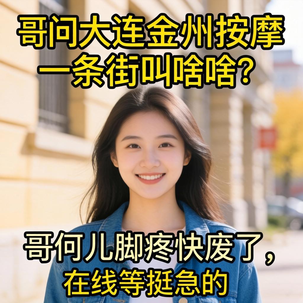 求问大连金州推拿一条街叫啥？哥们儿脚疼快废了，在线等挺急的！