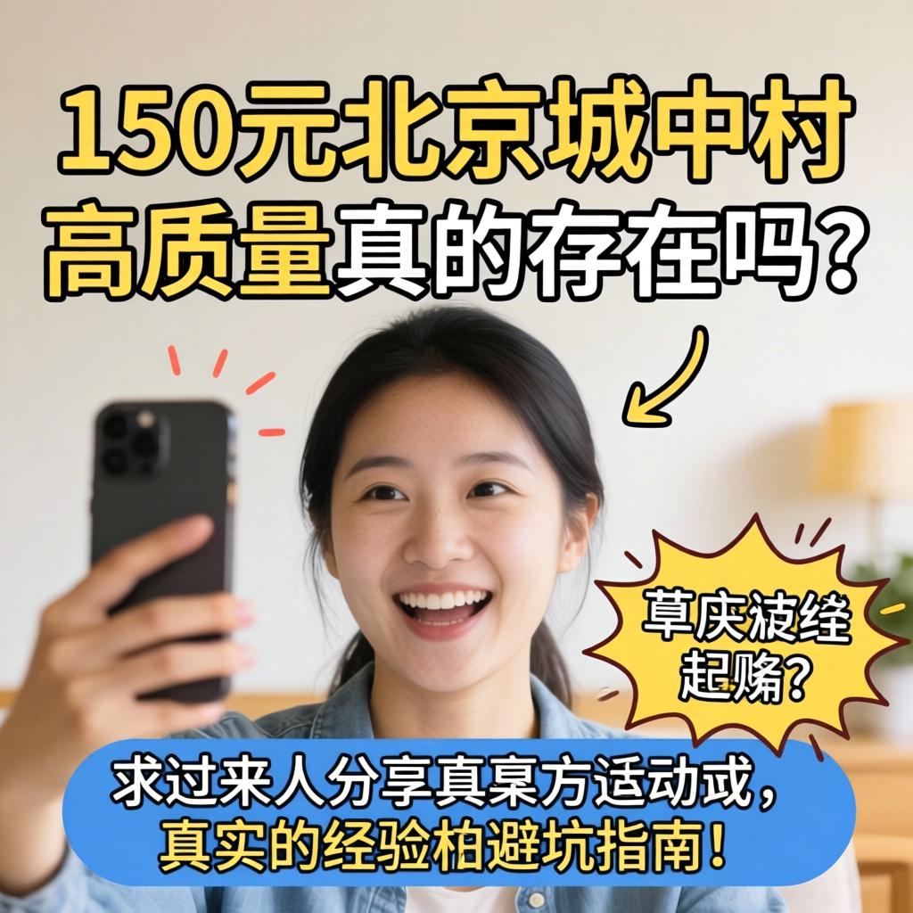 150元北京城中村高质量真的存在吗？求过来人分享真实经验和避坑指南！
