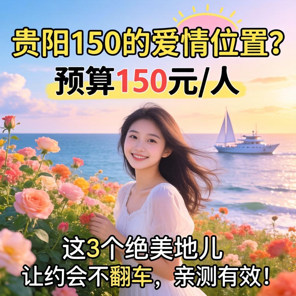 贵阳150的恋爱位置？？？预算150元/人，，这3个绝美地儿让约会不翻车，，亲测有用！