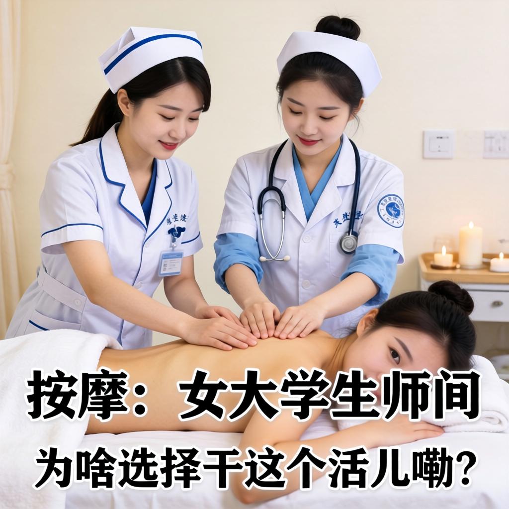 推拿的女大学生们，，她们为啥选择干这个活儿嘞？？？