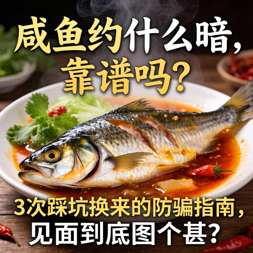 咸鱼约什么暗,靠谱吗？3次踩坑换来的防骗指南，见面到底图个甚？