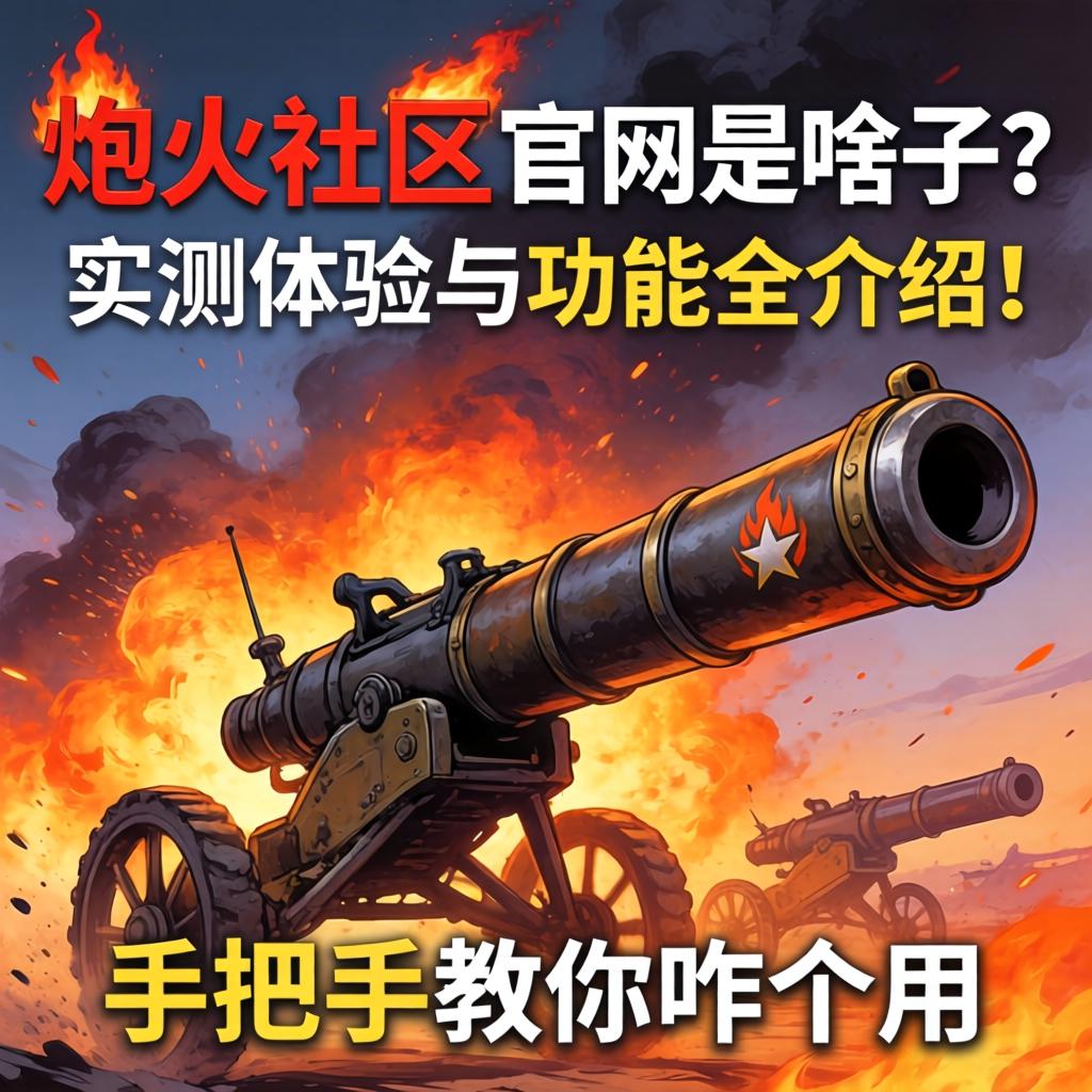 炮火社区官网是啥子?实测体验与功能全介绍!手把手教你咋个用