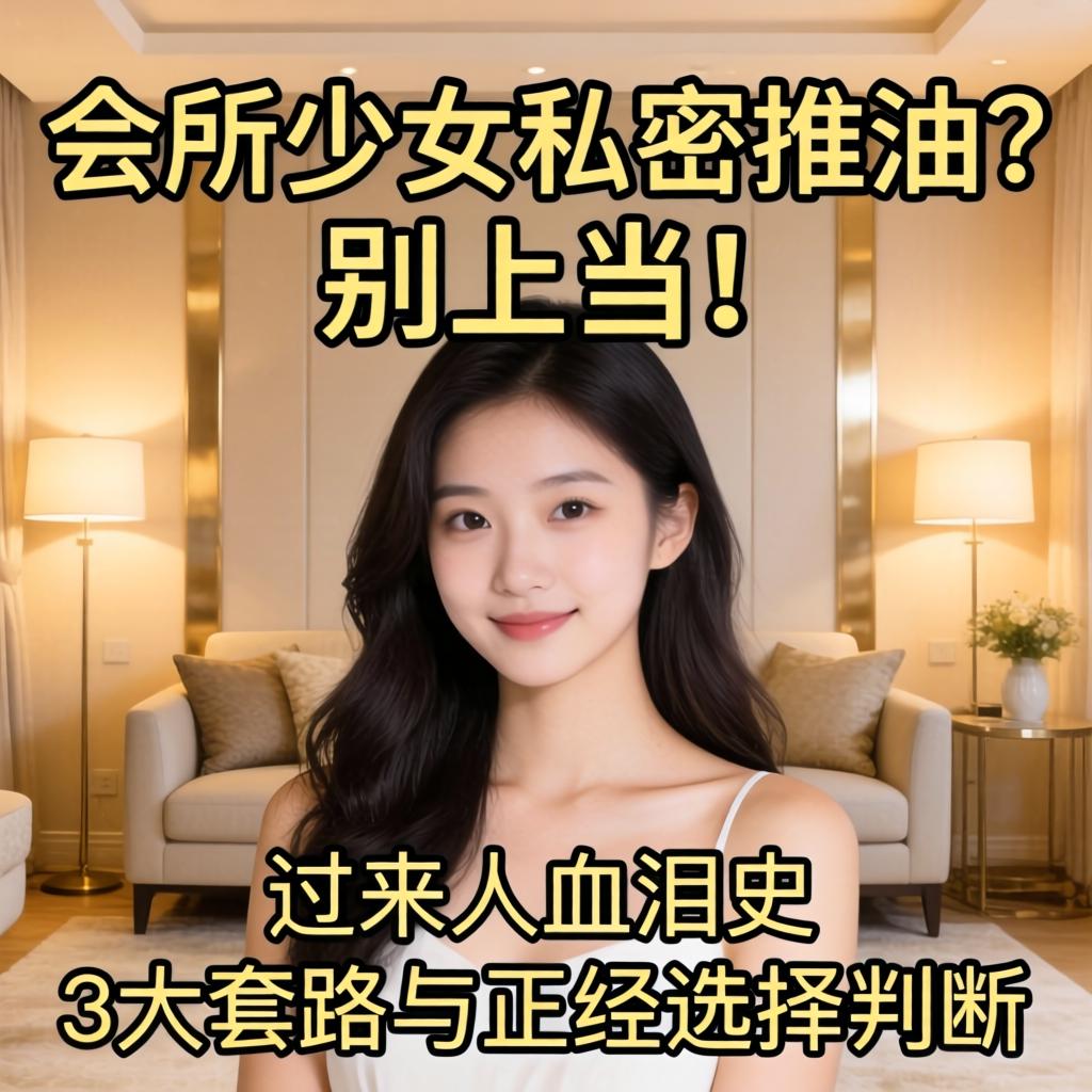会所少妇私密推油？别上当！过来人血泪史，3大套路与正经选择