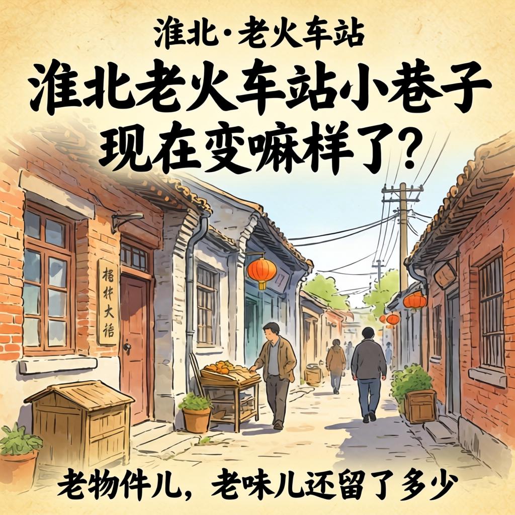 淮北老火车站小巷子现在变嘛样了？老物件儿、老味儿还留了多少？