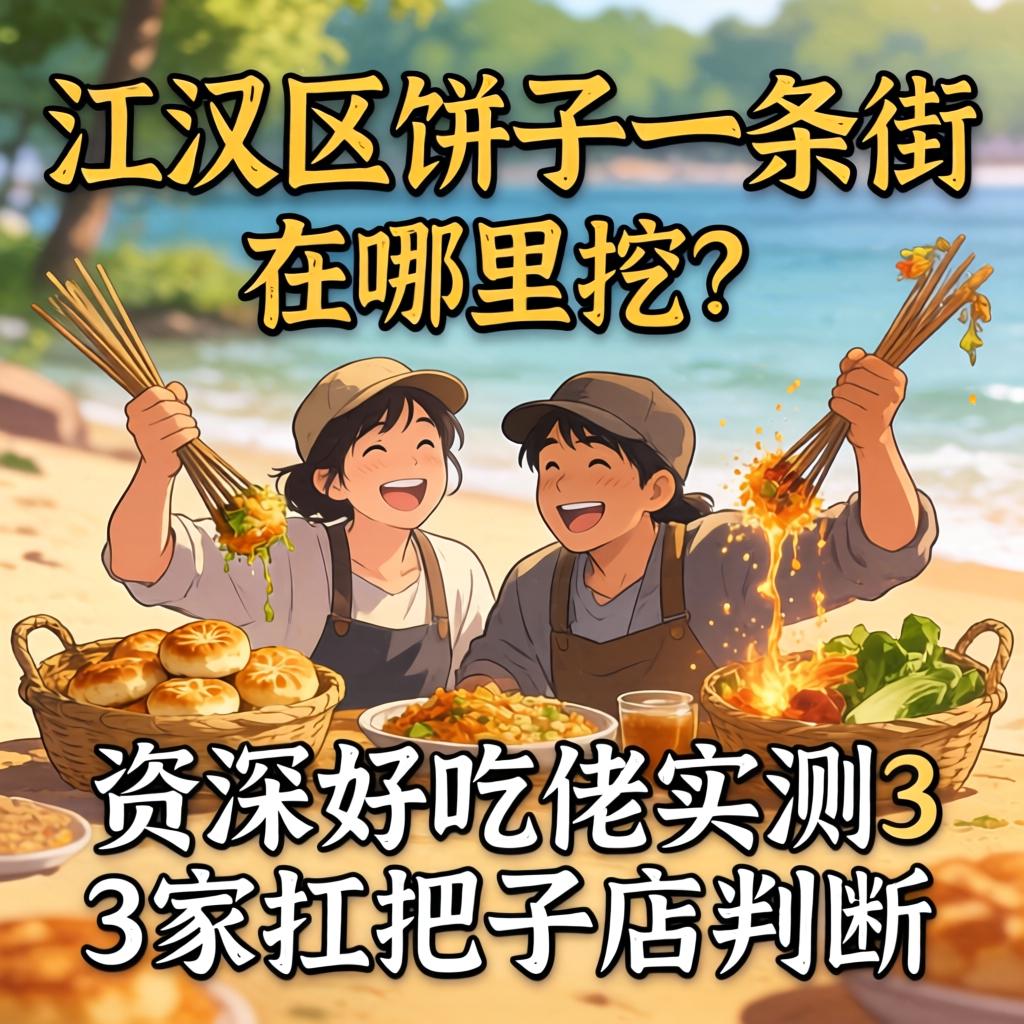 江汉区饼子一条街在哪挖？资深好吃佬实测3家扛把子店